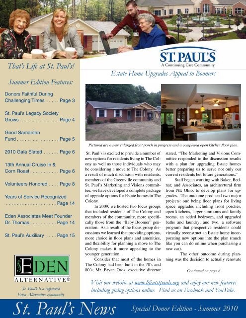 St. Paul's News