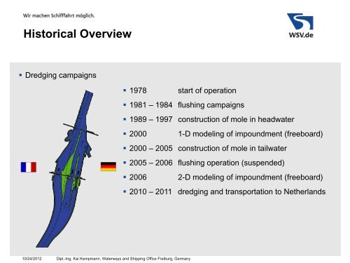 Sediment deposition and sediment management at the Iffezheim ...