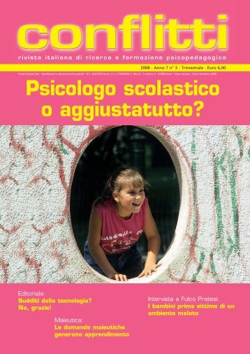 Psicologo scolastico o aggiustatutto?