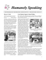 News Letter Winter 2012 - FINAL.pub - Hinsdale Humane Society