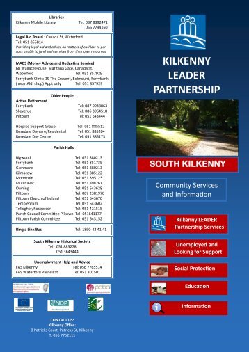 kilkenny leader partnership south kilkenny