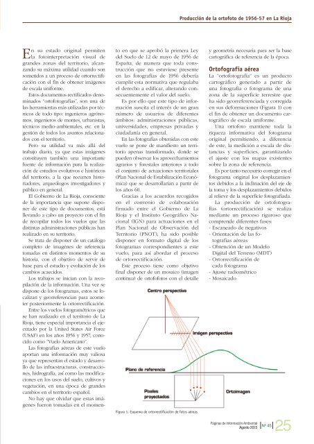 Producción de la ortofoto de 1956-57 en La Rioja