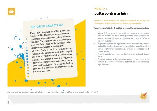 Le Monde Que Nous Voulons Un Guide Sur Les Objectifs Adressé aux Enfants et aux Jeunes