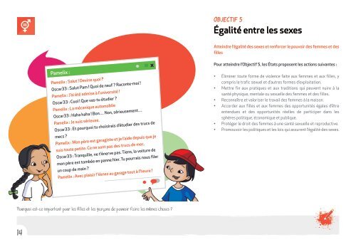 Le Monde Que Nous Voulons Un Guide Sur Les Objectifs Adressé aux Enfants et aux Jeunes