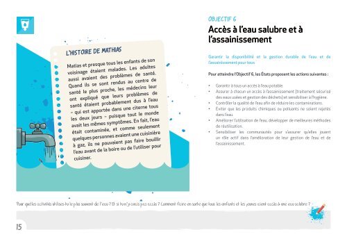 Le Monde Que Nous Voulons Un Guide Sur Les Objectifs Adressé aux Enfants et aux Jeunes