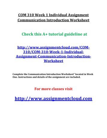 interpersonal communication assignment week 1 International and intercultural interpersonal communication, visit the hofstede centre (http://geert- bus 600 week 1 assignment vision statement (ash. interpersonal communication assignment week 1 International and intercultural interpersonal communication, visit the hofstede centre (http://geert- bus 600 week 1 assignment vision statement (ash.
