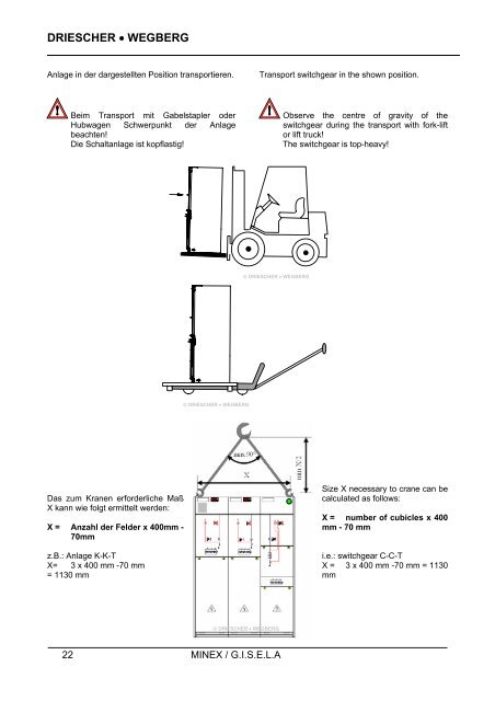 Montage- und Betriebsanleitung Operation and Assembly Instruction