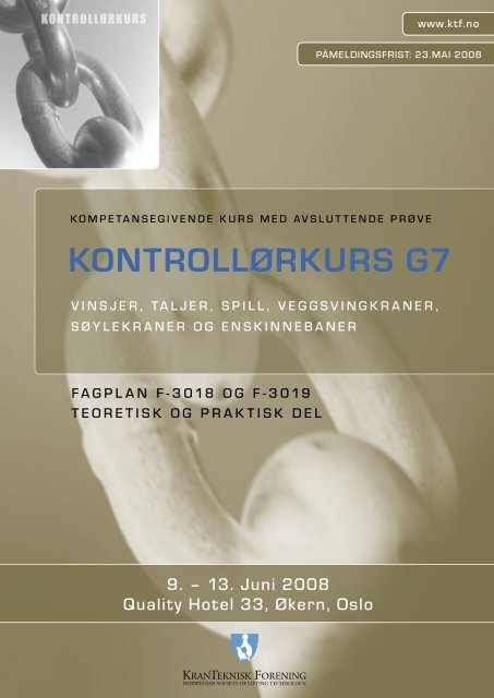 KONTROLLØRKURS G7