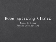 Rope Splicing Clinic