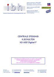 CENTRALE D'ESSAIS K.SCHULTEN KS ASD Digital F - ibh