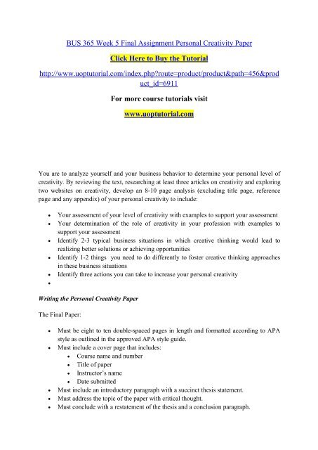 Bus 670 week 5 assignment essay 08 picture