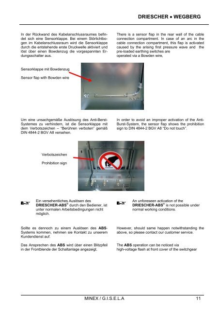 Montage- und Betriebsanleitung Operation- and Assembly Instruction