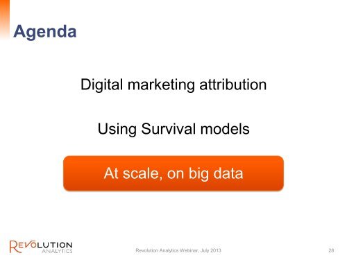 Survival Analysis for Marketing Attribution