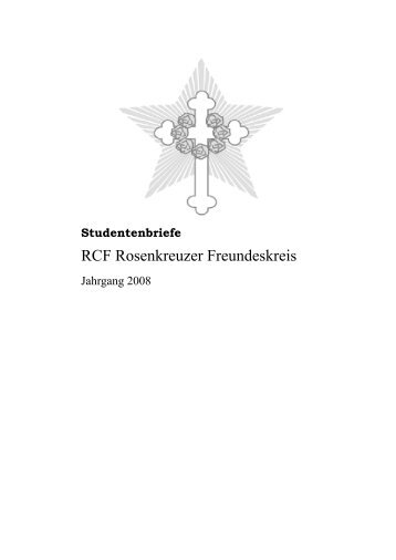 RCF Rosenkreuzer Freundeskreis