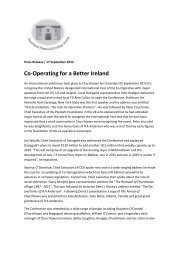 Co-Operating for a Better Ireland