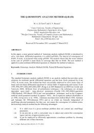 THE Q-HOMOTOPY ANALYSIS METHOD (Q-HAM) - IJAMM