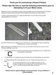 ERECTION INSTRUCTIONS HARVARD DE LUXE