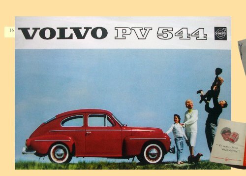 Die Geschichte des VOLVO PV 544 von Gunvor und Olof Sjölin