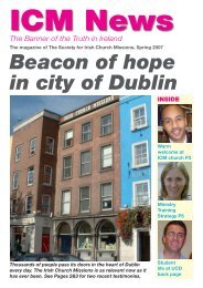 ICM News - Irish Church Missions