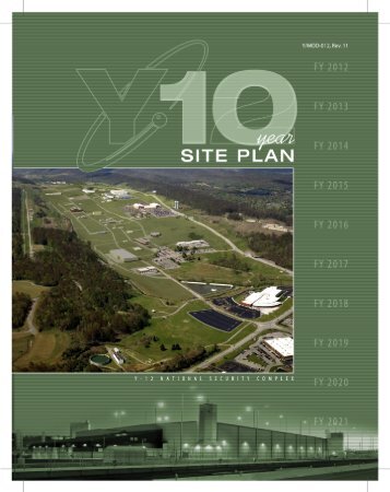 Y-12 National Security Complex Ten-Year Site Plan