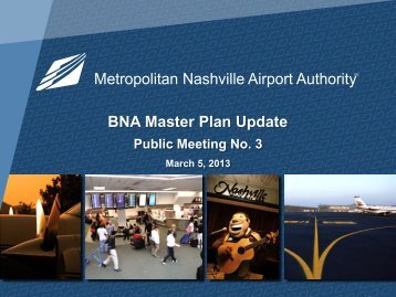 BNA Master Plan Update