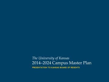 Provost Regents Master Plan Presentation