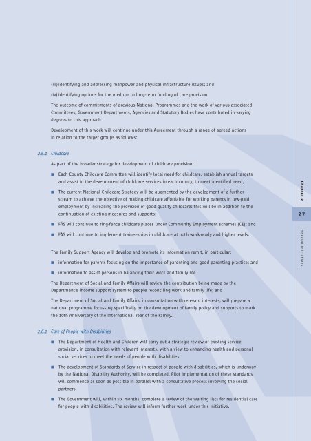 Sustaining Progress - Department of Taoiseach