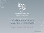 //HERMES SoftLab Group- TRADING OFFICE FIX EXTENDER/