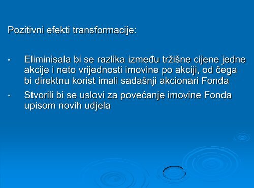 ZIF Zepter Fond AD Banja Luka - Mogući pravci razvoja -