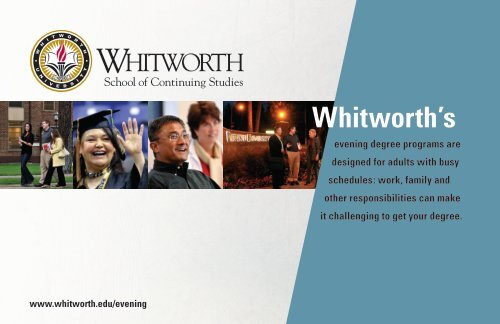 Whitworth School of Continuing Studies