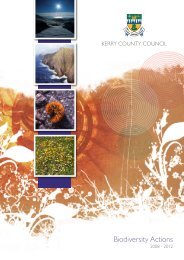 Biodiversity Actions 2008 - 2012 - Kerry County Council