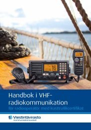 Handbok i VHF- radiokommunikation