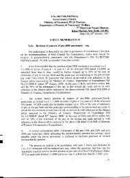Revision of Pension of Pre-2006 Pensioners - Ccis.nic.in