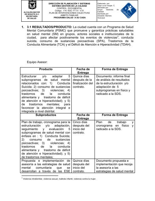 direcciÃ³n de salud pÃºblica programa territorios saludables