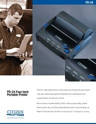 PD-24 Four-Inch Portable Printer