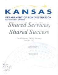 Kansas Department of Administration 2006 Annual Report.pdf