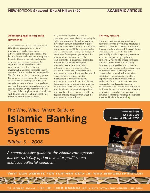 azerbaijan: emerging market islamic banking and finance