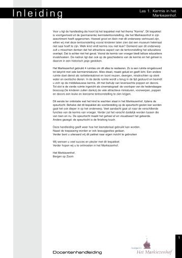 Docentenhandleiding Magazines