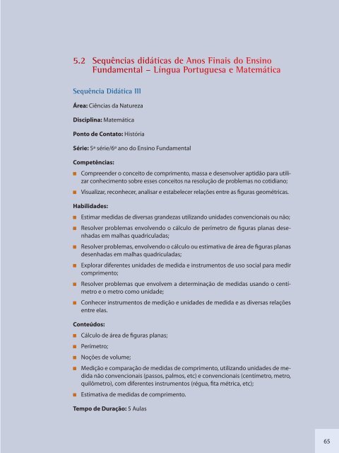 GUIA DE ORIENTAÇÕES PARA A INTERVENÇÃO PEDAGÓGICA ENSINO FUNDAMENTAL ANO II