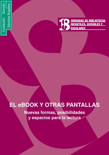 EL eBOOK Y OTRAS PANTALLAS