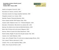 Novedades Literatura infantil y juvenil Desde 12 aÃ±os Octubre 2004 ...