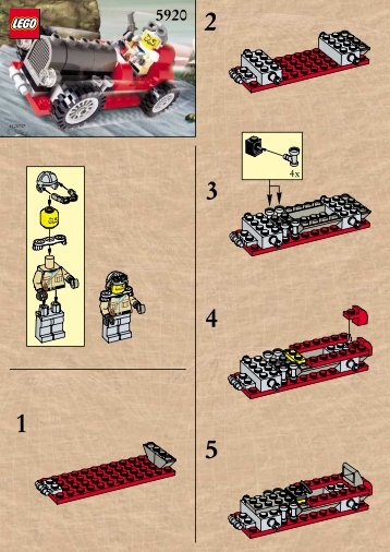 Lego Island Racer 5920 - Island Racer 5920 Build. Instr. For 5920 - 1