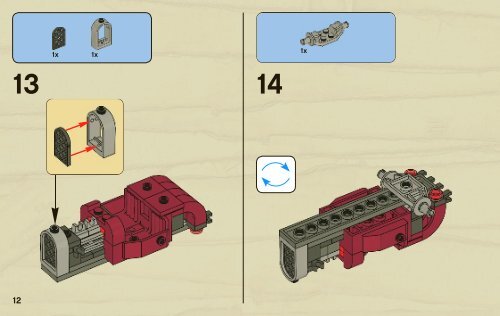 Lego Rise of the Sphinx 7326 - Rise Of The Sphinx 7326 Bi 3004/16 -7326 V29/39 Book 1 - 1