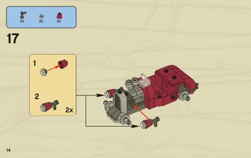 Lego Rise of the Sphinx 7326 - Rise Of The Sphinx 7326 Bi 3004/16 -7326 V29/39 Book 1 - 1