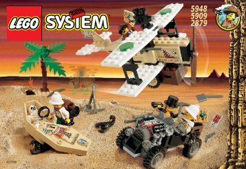 Lego DESERT EXPEDITION 2879 - Desert Expedition 2879 Building Instr. 5909/5948/2879 - 1