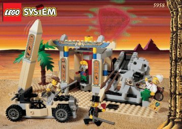Lego MUMMY'S TOMB 5958 - Mummy's Tomb 5958 Building Instr. 5958 - 1