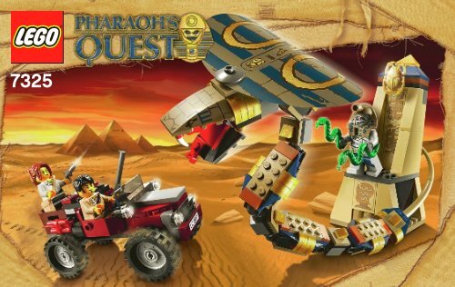 Lego Cursed Cobra Statue 7325 - Cursed Cobra Statue 7325 Bi 3004/52 - 7325 V 29/39 - 1
