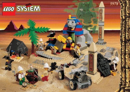 Lego The Secret of the Sphinx 5978 - The Secret Of The Sphinx 5978 Building Instr. 5978 - 1