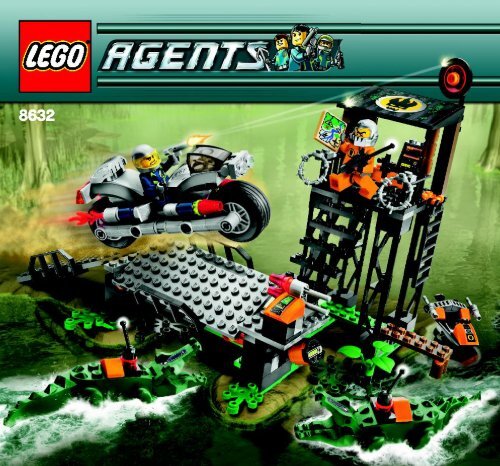 Lego Swamp Raid 8632 - Swamp Raid 8632 Build Instr 3005, 8632 In - 1