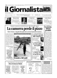 La camorra perde il pizzo